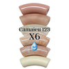 Camaieu 123- Lot mixte de 6 tubes incurvés 12MM