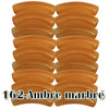 162-Ambre opaque marbré 8MM/12MM