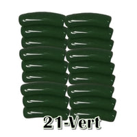 21-Tube incurvé vert 5MM