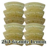 261 - Tube incurvé Granite Lemon 8MM/12MM