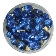 31 -Light Sapphire, chaton SS38 en cristal, 8MM