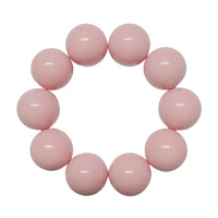 1 - Boules acryliques brillantes Marshmallow 20MM