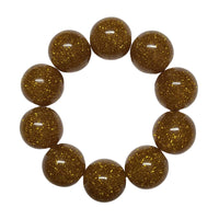 51 - Boules acryliques brillantes Corail foncé 20MM