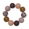 2 - Boules acryliques brillantes Chocolat 20MM