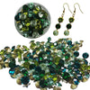 24 -Olivine, chaton SS38 en cristal, 8MM