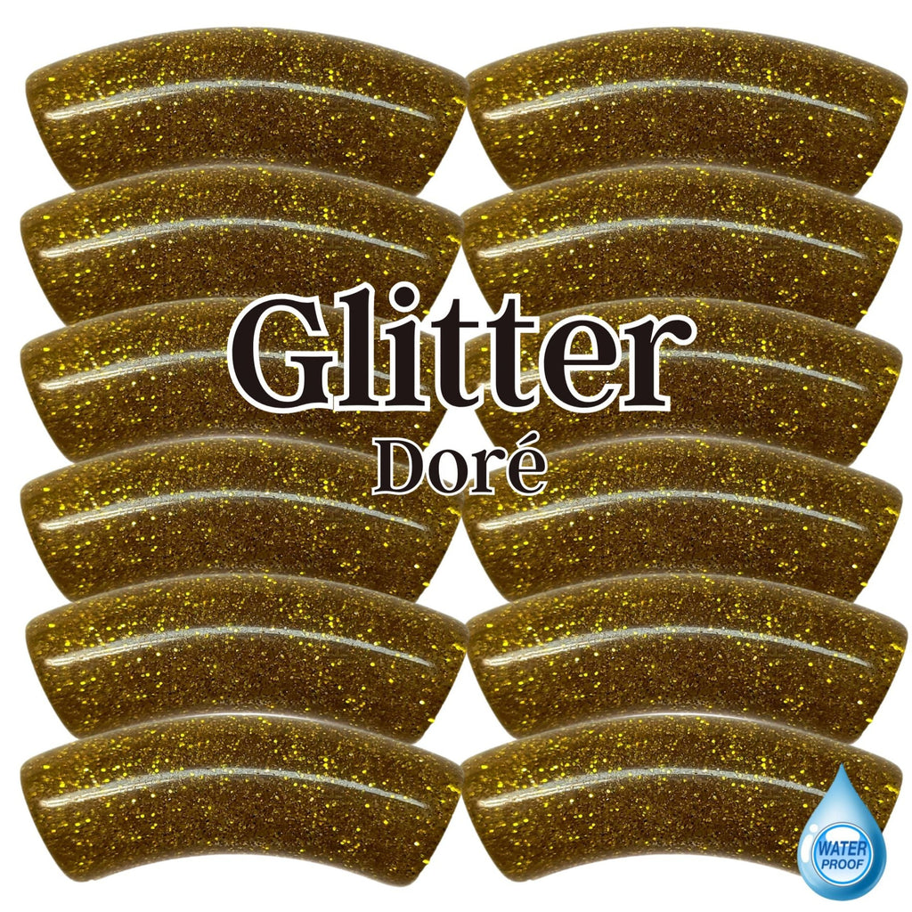 235- Glitter doré 12MM