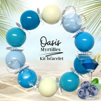 KIT bracelet collection Oasis- Myrtilles #4