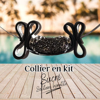 KIT collier collection Sucré - Solitaire hématite