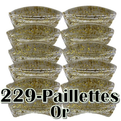 229 - Pailleté Or 8MM/12MM