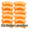 35-Ambre marbré 8MM/12MM