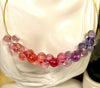 9- Mauve/ Bubble beads - 13MM