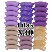 Camaieu 2- Lot mixte Lilas 12MM