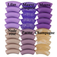 Camaieu 2- Lot mixte Lilas 12MM